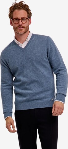 FALKE Pullover 'Pure Cashmere' in Blau: Vorderseite