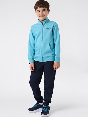 Champion Authentic Athletic Apparel Joggingpak in Blauw: voorkant