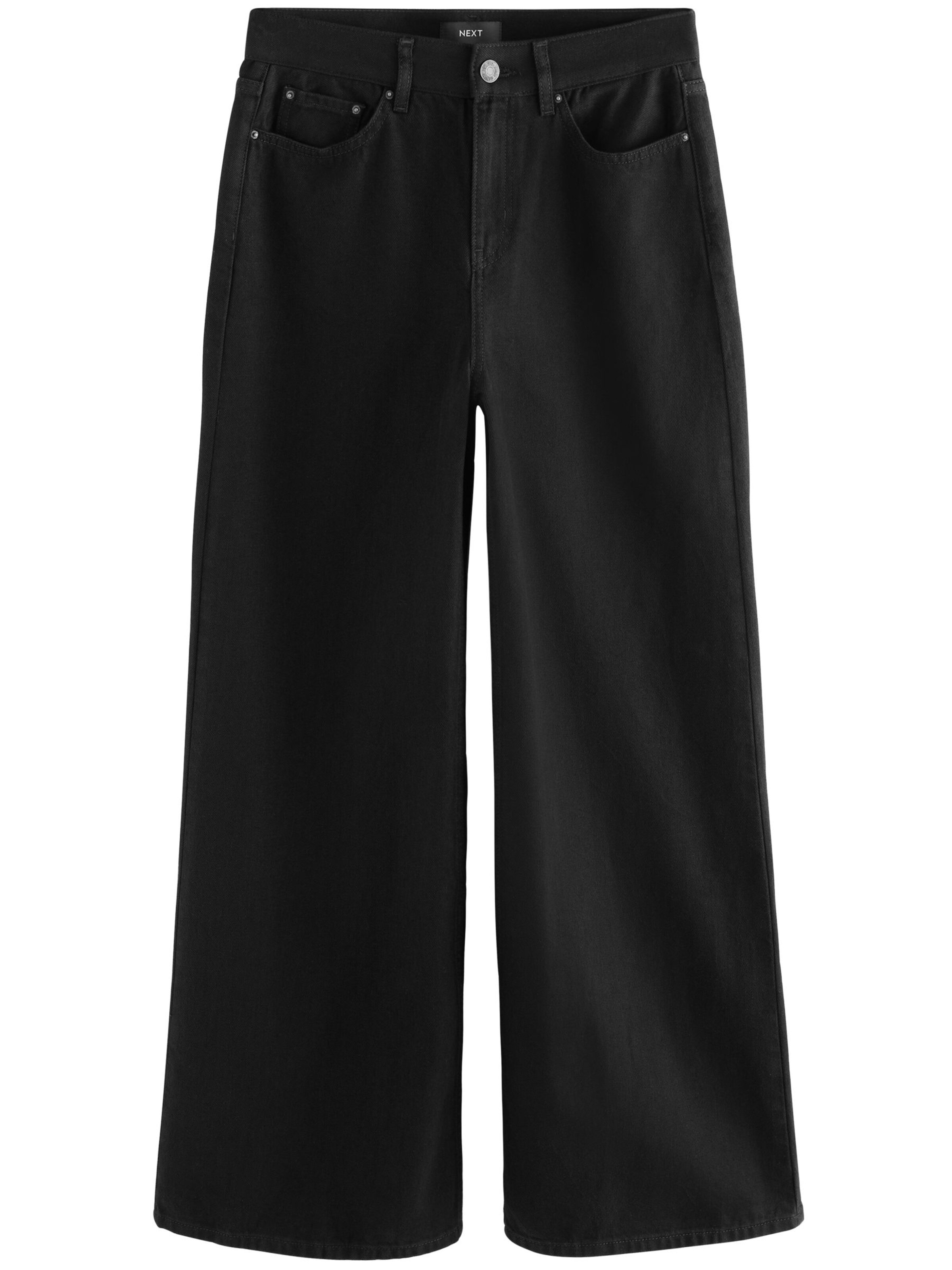 Next Laiad sääred Teksapüksid, värv must: eest vaates