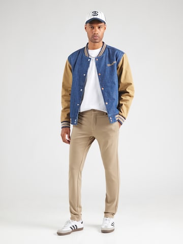 INDICODE JEANS Slimfit Chinohousut 'Roedekro' värissä harmaa