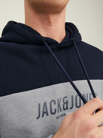 JACK & JONES Sweatshirt 'Dan' in Grey