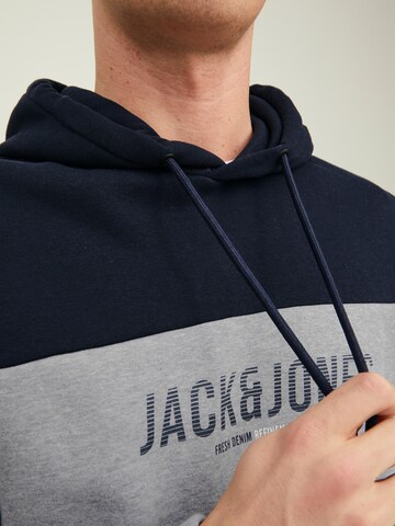 Bluză de molton 'Dan' de la JACK & JONES pe gri