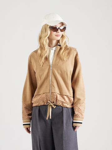 Veste mi-saison 'Enais' BOSS Black en beige : devant