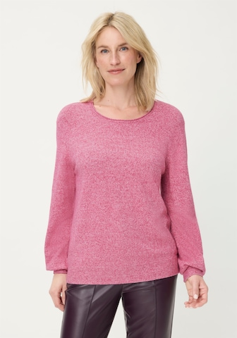 Olsen Pullover 'Henny' in Pink: Vorderseite