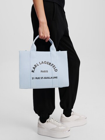Karl Lagerfeld Kézitáska - kék: elől