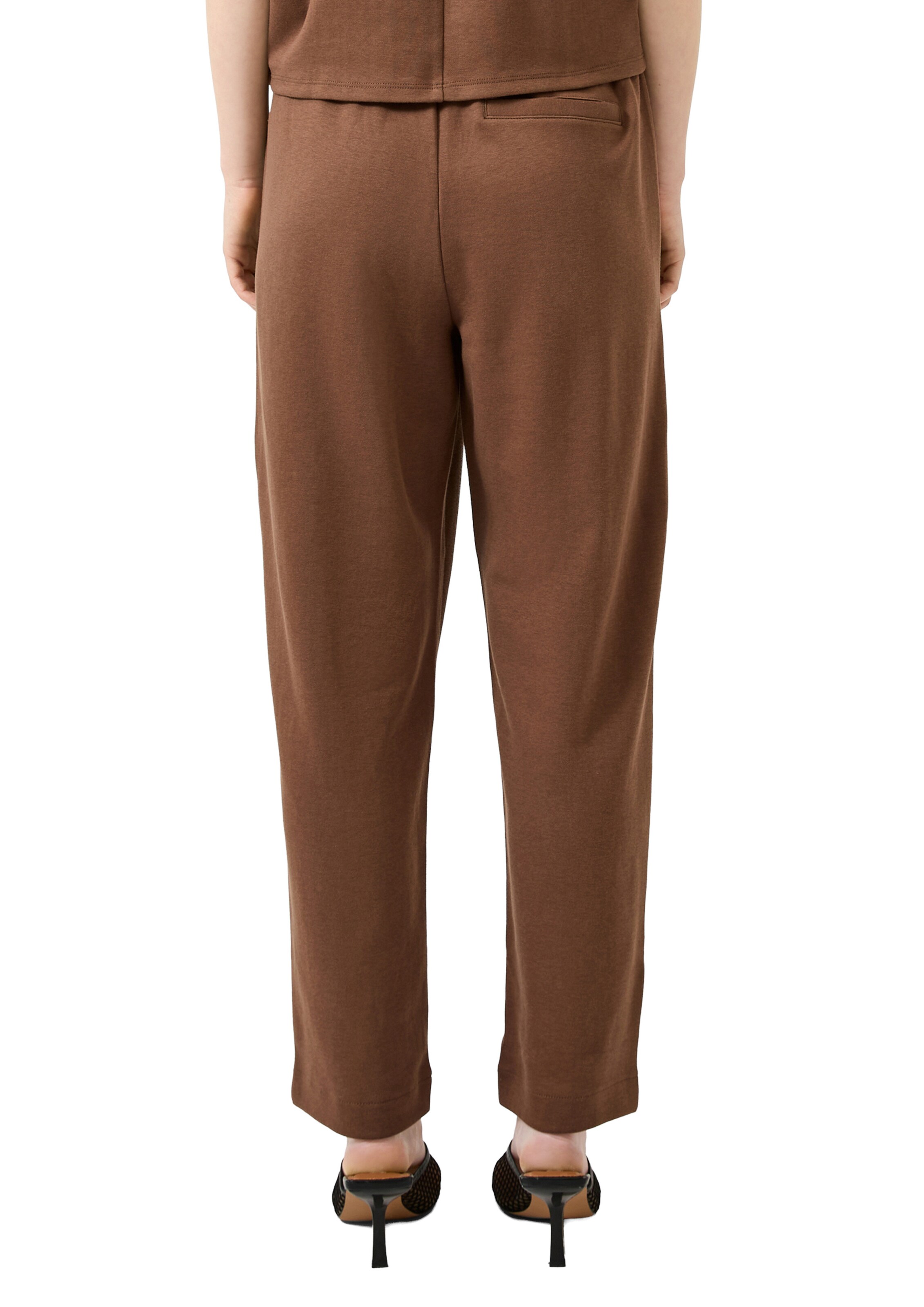 Loosefit Pantalon à pince QS en marron