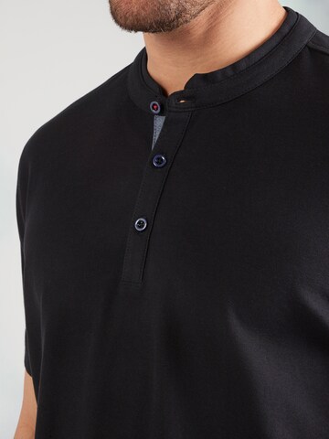 LERROS Shirt 'SERAFINO' in Black