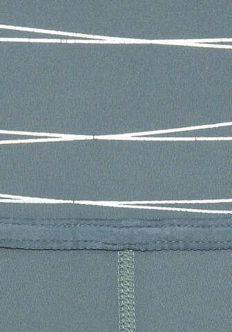 VIVANCE Skinny Sporthose in Blau