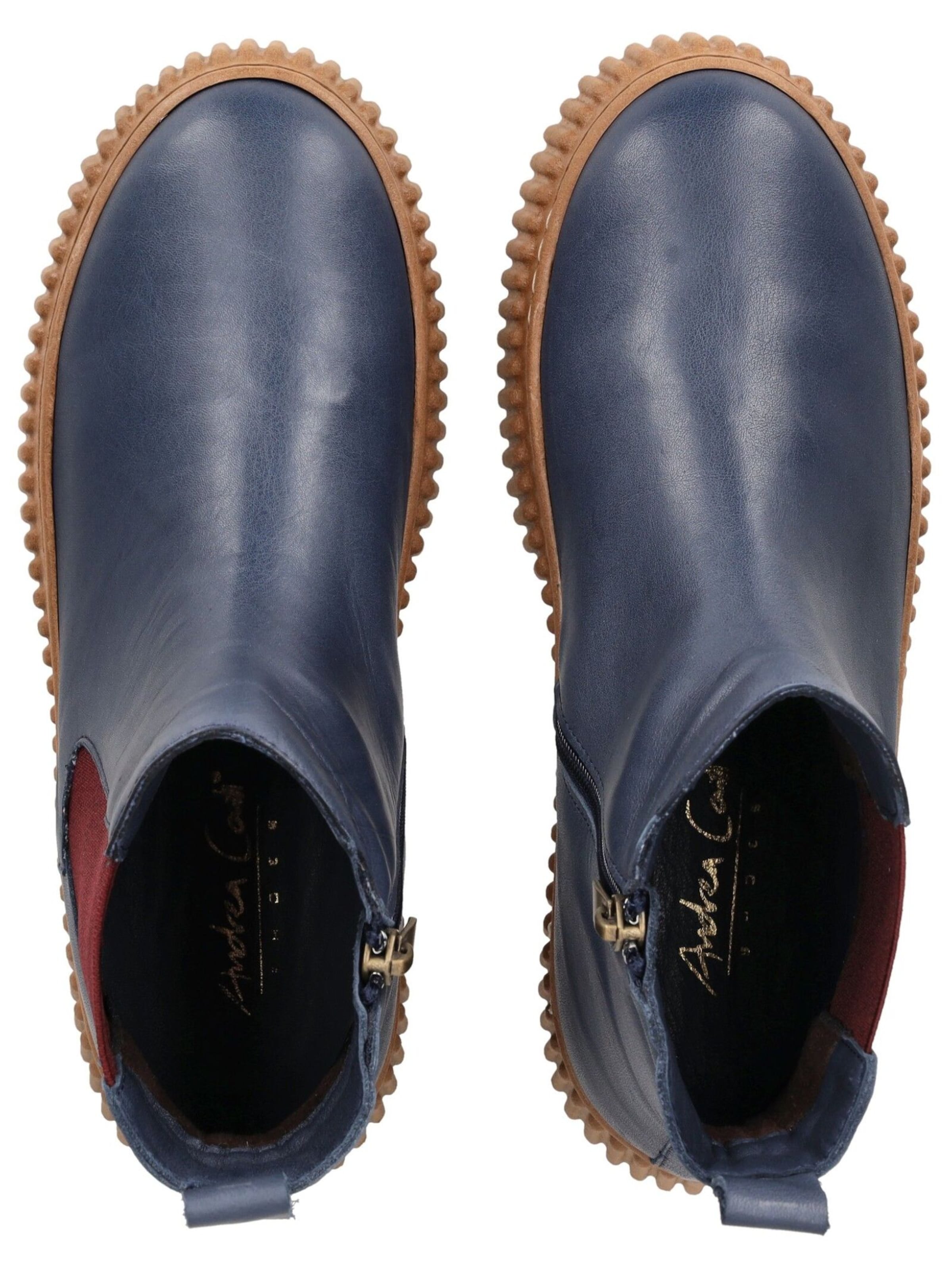 ANDREA CONTI Enkellaarsjes in Blauw