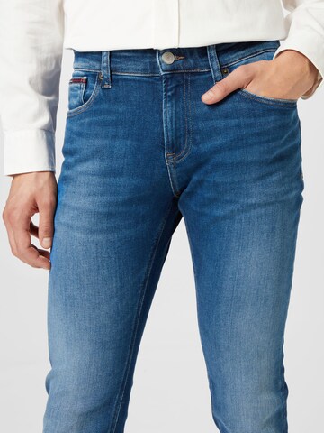 Coupe slim Jean 'Scanton' Tommy Jeans en bleu