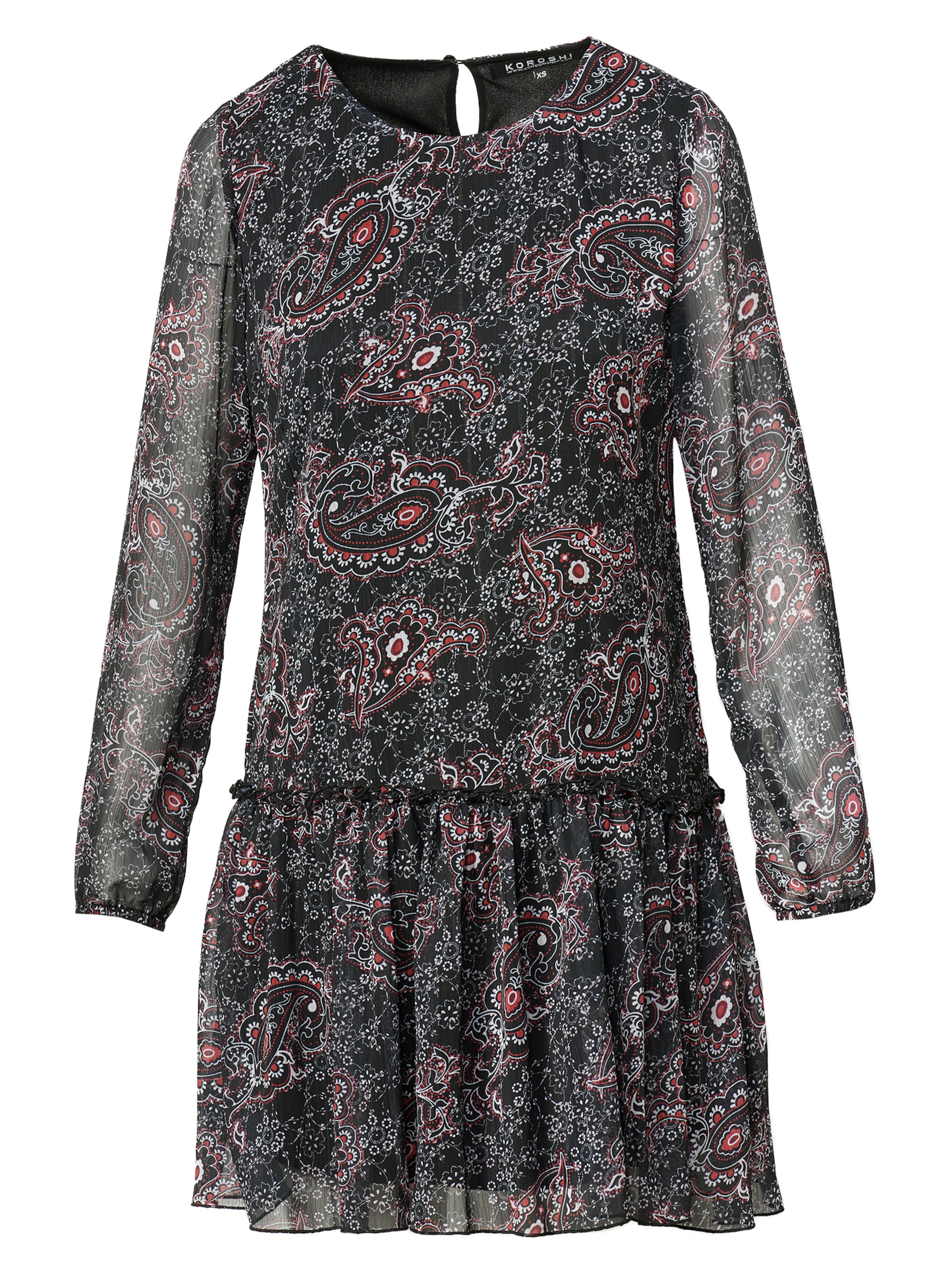 melns KOROSHI Kleita: no priekšpuses