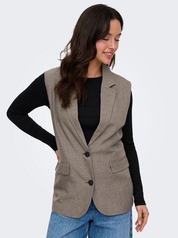 Gilet de costume 'ONLLinda' ONLY en marron
