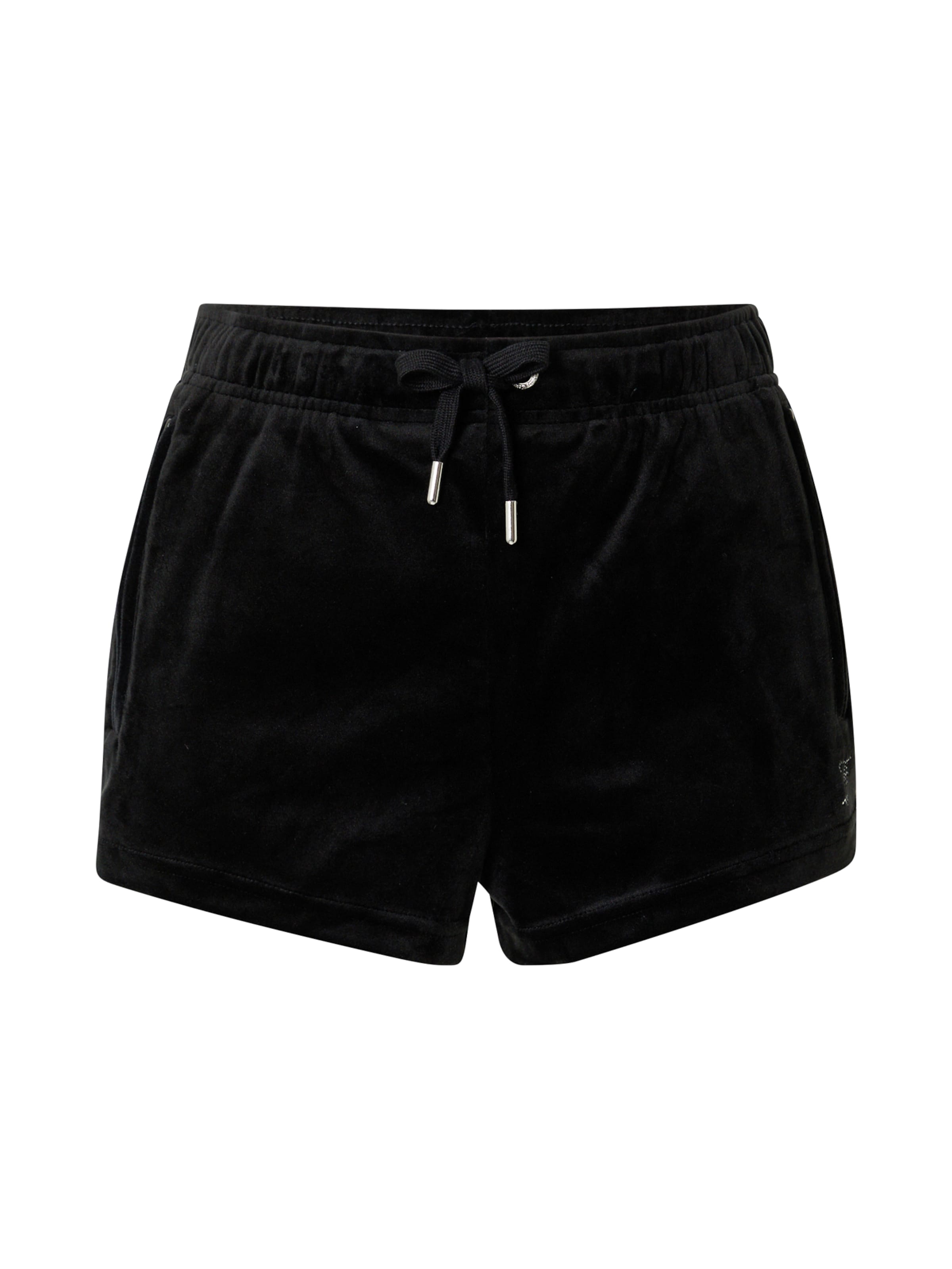 Juicy Couture Regular Shorts 'Tamia' in Schwarz: Vorderseite