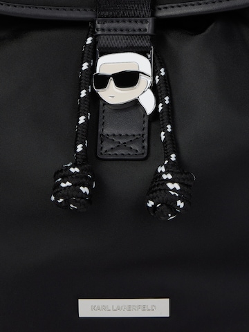 Karl Lagerfeld Batoh 'Ikon' - Čierna