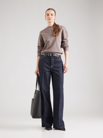 Sweat-shirt 'Delessa' HUGO en marron