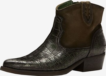 Ankle boots 'WEST ' di FELMINI in verde: frontale