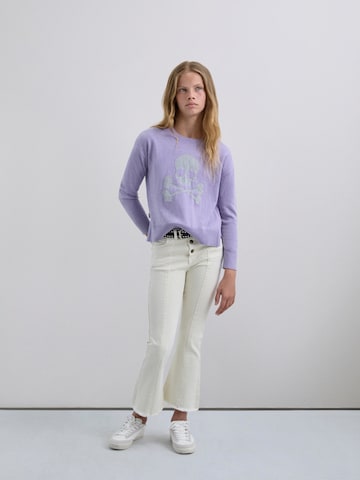 Scalpers Scskull Intarsia Tricot Girls ' ' in Lila: Vorderseite