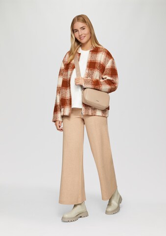 Sweat-shirt s.Oliver en blanc