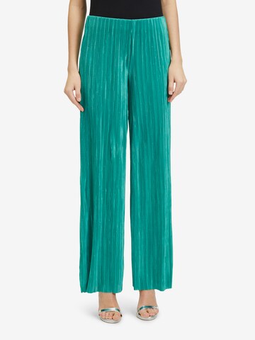 Vera Mont Wide leg Broek in Groen: voorkant