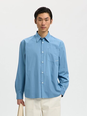 Fit confort Chemise SELECTED en bleu