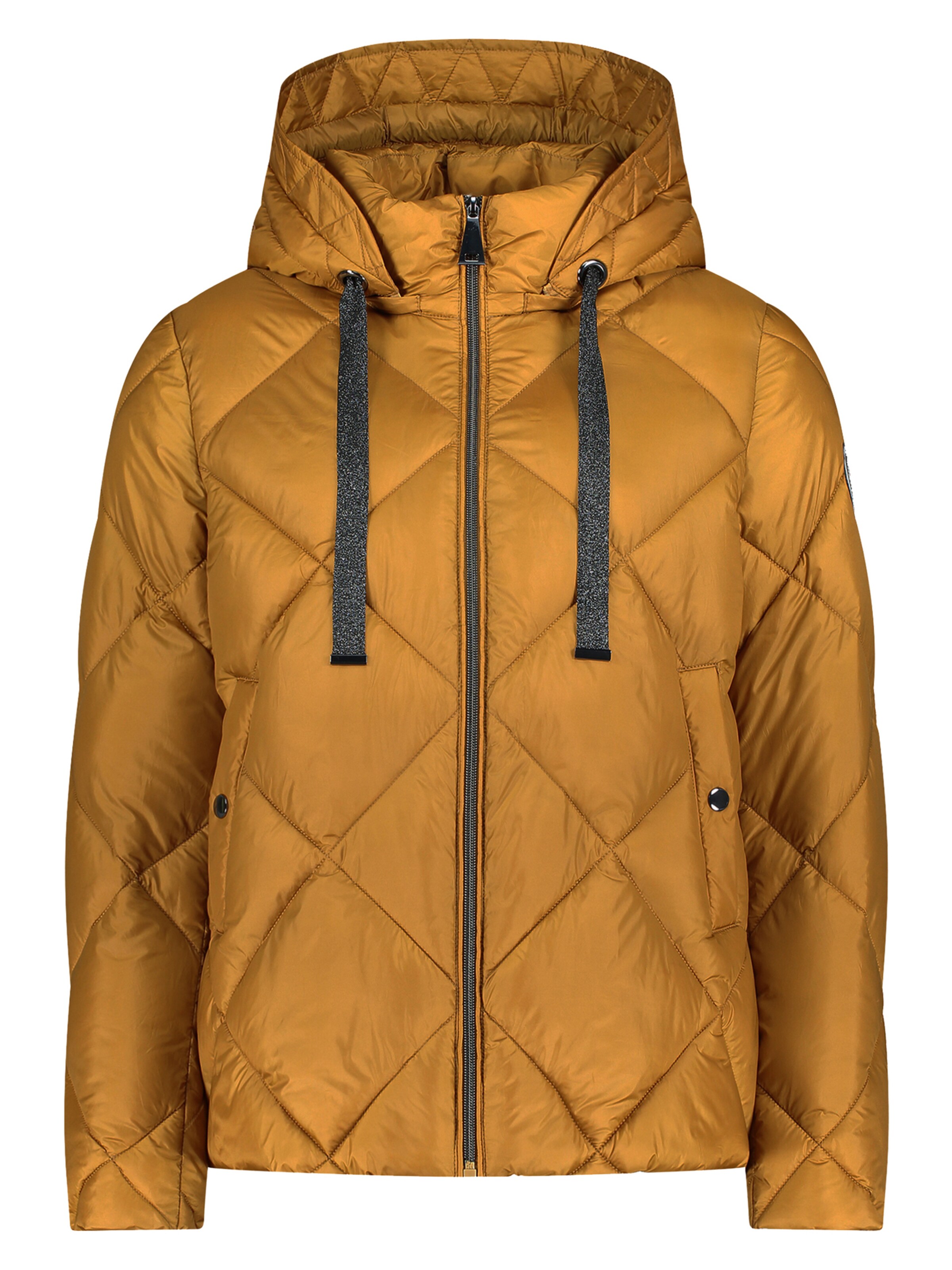 Cartoon Winterjas in Bruin: voorkant