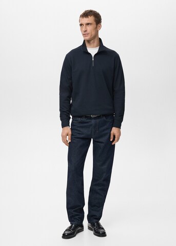 MANGO MAN Sweatshirt 'Portellp' in Blue