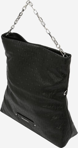 Karl Lagerfeld Shoulder Bag 'Kushion' in Black: front