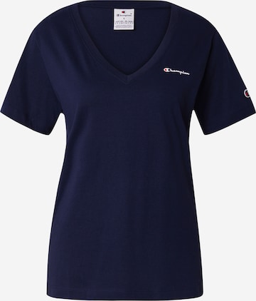 Champion Authentic Athletic Apparel Majica | modra barva: sprednja stran