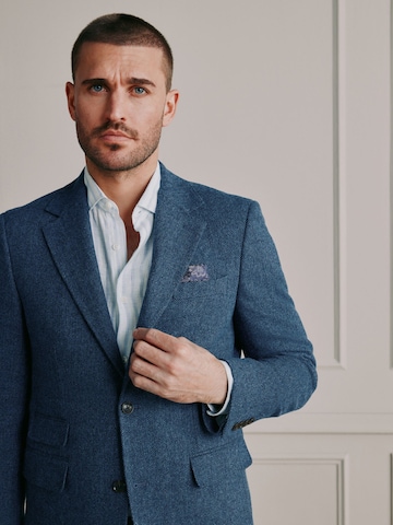 Next Slim fit Business blazer 'Signature' in Blue