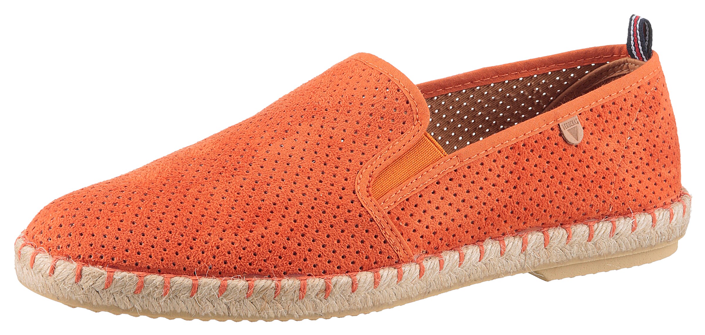 VERBENAS Espadrilles 'Tom Pacific' in Orange: Vorderseite