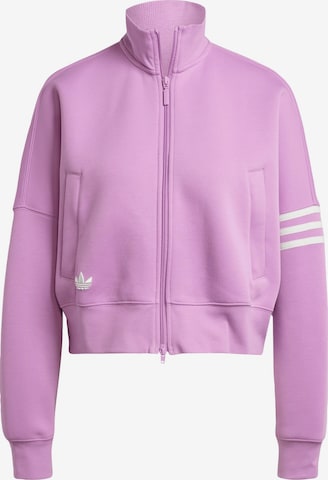 Veste de survêtement 'Neuclassics' ADIDAS ORIGINALS en violet : devant