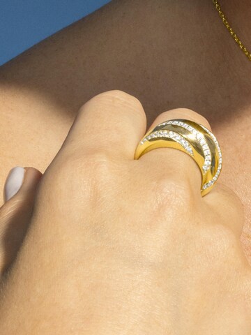 Luxenter Ring 'VIKAI'‌‌‌‌‌‌‌‌‌ in Gelb