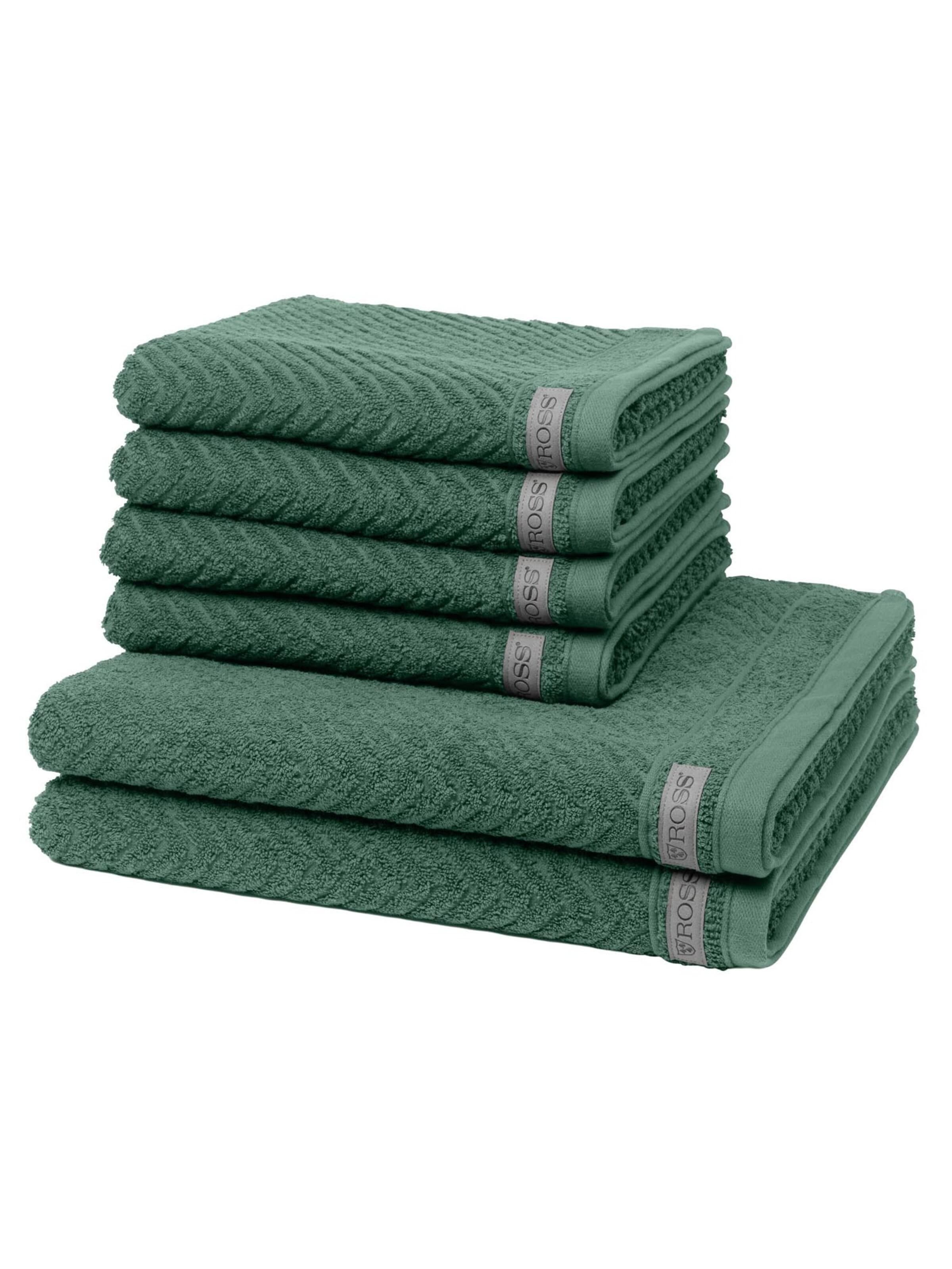 ROSS Towel 'Smart' in Green: front