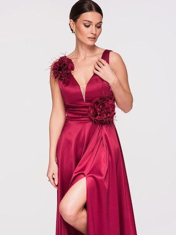 Ombre Abendkleid‌‌‌‌ in Rot