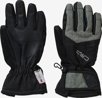 CMP Athletic Gloves in Black: front