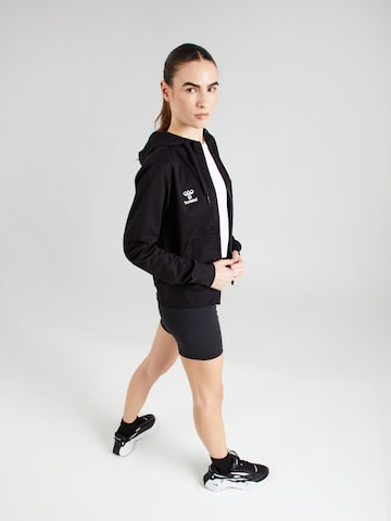 Hummel Sportsweatjacke 'GO 2.0' in Schwarz