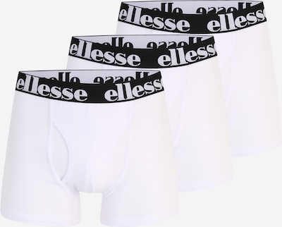 ELLESSE Boxershorts in schwarz / weiß, Produktansicht
