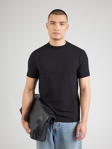 Karl Lagerfeld T-shirt i svart: framsida