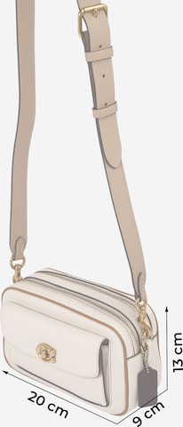 COACH - Bolso de hombro en beige