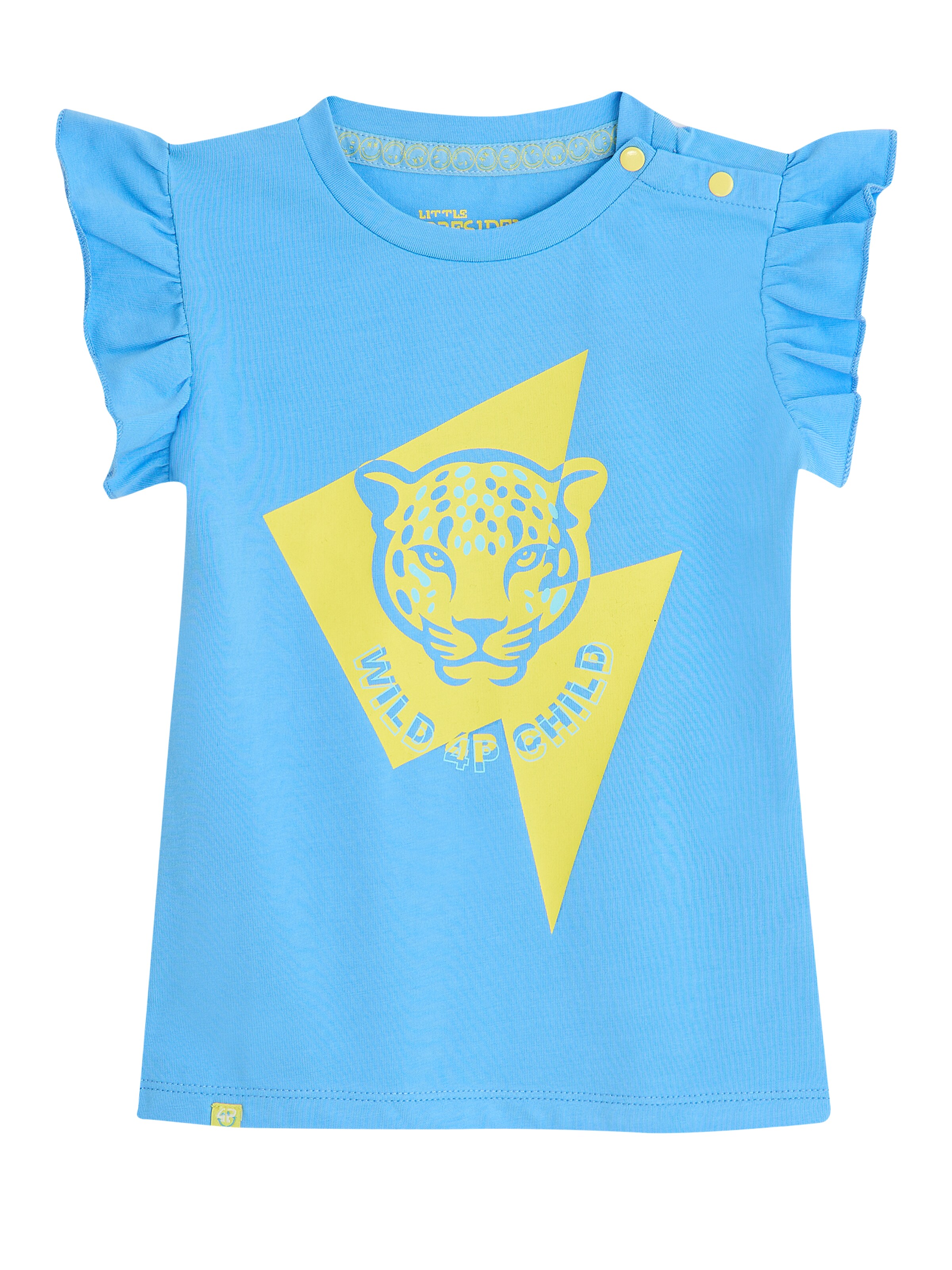 4PRESIDENT Shirt 'Rey'‌‌‌‌‌‌‌ in Blau: Vorderseite