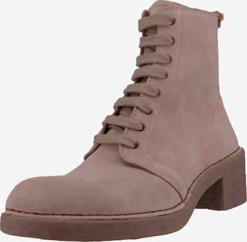 Bottines à lacets 'Ticino' EL NATURALISTA en beige : devant