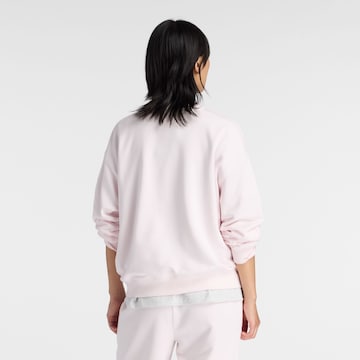 new balance Sweatshirt 'Sport Essentials French Terry Crew' in Roze