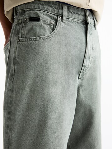 Largi Jeans de la Pull&Bear pe verde