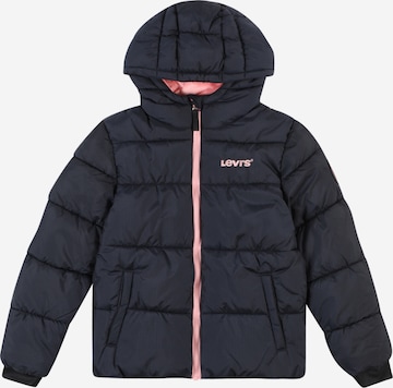 Levi's Kids Winter Jacket in Black: front