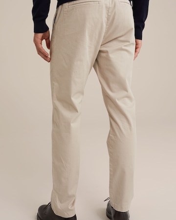 Regular Pantalon chino WE Fashion en beige