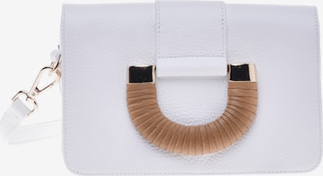 Baldinini Clutch in White: front