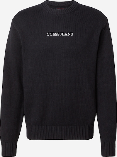 GUESS JEANS Neulepaita värissä musta / valkoinen, Tuotenäkymä