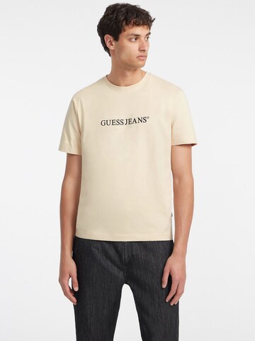 GUESS JEANS Shirt in Beige: front