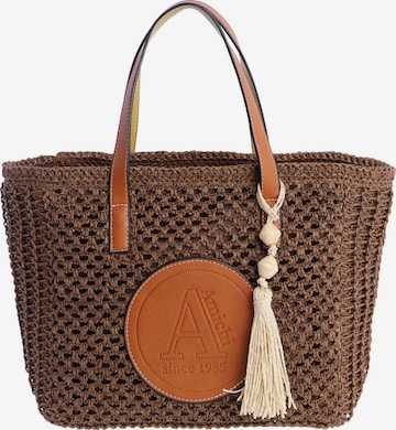 Amichi - Bolso de mano 'Aruba' en marrón: frente
