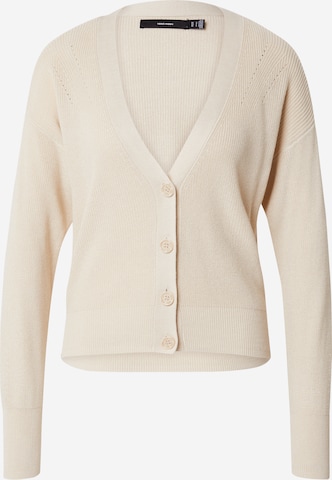 VERO MODA - Cárdigan 'NEW LEXSUN' en beige: frente